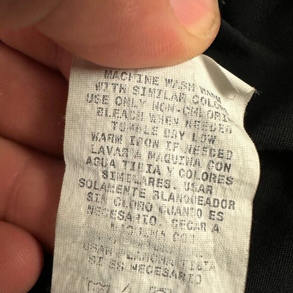 Cherokee Workwear Black Unisex Scrub Pants Size S 65% Polyester 35% Cotton - Picture 6 of 6